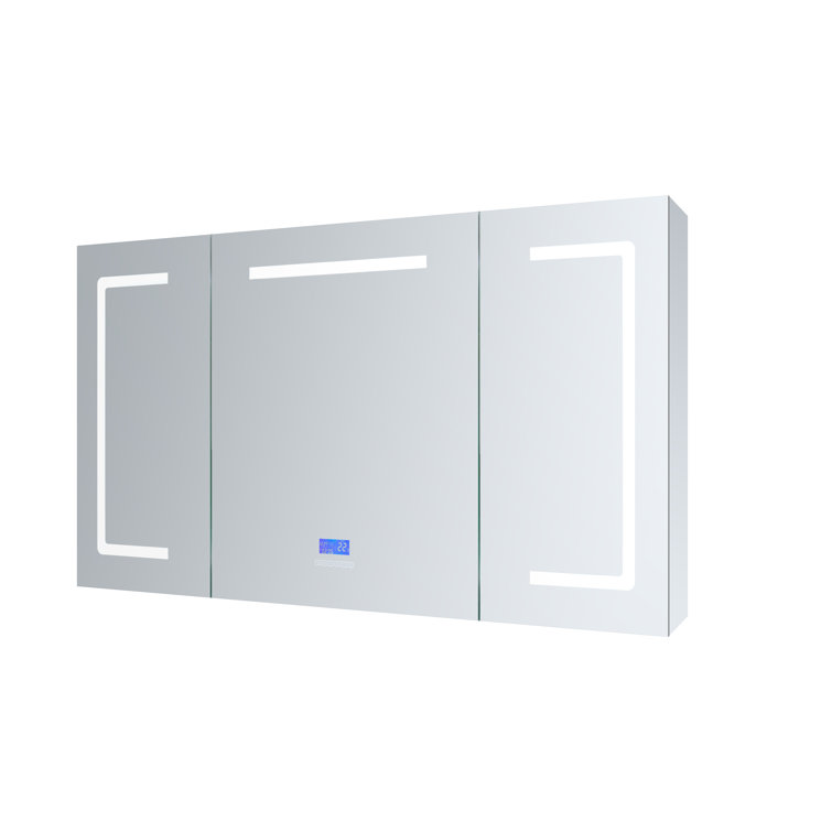 Orren Ellis Lesina SurfaceMount LED Mirror Medicine with Defogger & Reviews Wayfair